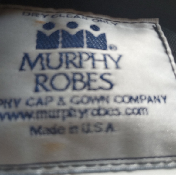 A BLACK &GOLD MURPHY ROBE - Picture 8 of 8